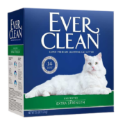 铂钻（EverClean）【美国原装进口】铂钻猫砂猫砂矿砂低尘锁水结团高效除臭矿砂 【绿标】无香25磅11.3kg