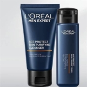 天猫U先：L'OREAL PARIS 巴黎欧莱雅 紧致洁面50ml+紧致爽肤水50ml+10元回购券