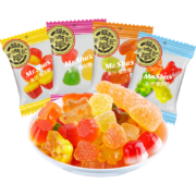 徐福记 果汁橡皮糖468g(约40小包) 混搭口味软糖结婚糖果混合口味大礼包