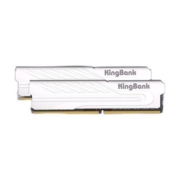 PLUS会员：KINGBANK 金百达 银爵 16GB(8GB×2)套装DDR4 4000 台式机内存条
