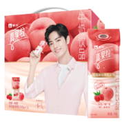 限天津：蒙牛 真果粒   白桃树莓味 240g×12盒
