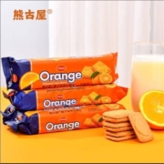 概率券：熊古屋 孟加拉进口夹心饼干橙子味90g*5袋
