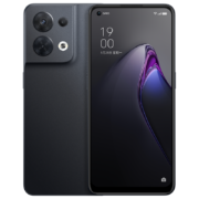 OPPO Reno8 8GB+128GB 夜游黑 80W超级闪充  5000万水光人像三摄 3200万前置索尼镜头 轻薄机身 5G手机