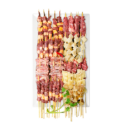 游牧御品 烧烤食材 烤串半成品套餐4-12人内蒙古烤肉羊肉串家庭户外BBQ 2000g(4-5-6人份）