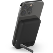 贝尔金(BELKIN)磁吸充电宝 兼容MagSafe无线充电宝 苹果专用 iPhone手机移动电源 2023VGP金奖 BPD004黑
