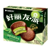 限地区、家庭号：Orion 好丽友 抹茶派 12枚 共432g