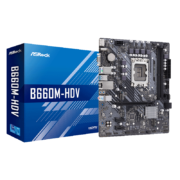 华擎(ASRock) B660M-HDV 主板 内存DDR4 CPU G7400/12400/12400F（IntelB660/LGA1700）