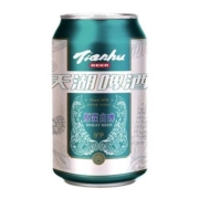 88VIP：天湖啤酒 精酿小麦 原浆白啤酒330ml*24听*2件+青岛啤酒 青啤崂山清爽330ml*6罐装*2件