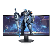 戴尔（DELL）34英寸 电竞显示器 准4K 144Hz 高刷 1ms 带鱼屏 HDR400 FreeSync 1800R 游戏娱乐 S3422DWG