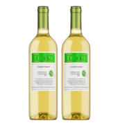 【天帕】智利霞多丽干白葡萄酒750ml*2瓶 中央山谷 原装原瓶进口 13.5度