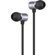 纽曼 （Newmine） MX660金属入耳式有线音乐手机耳机线控耳机3.5mm适用于苹果安卓电脑平板 铁灰色