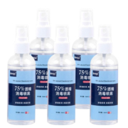iChoice75% 酒精喷雾 消毒液 100ml 5瓶装