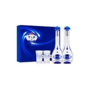 YANGHE 洋河 蓝色经典 梦之蓝M3 40.8度 500ml*2 礼盒装 浓香型白酒 口感绵柔