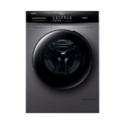 海尔（Haier）滚筒洗衣机全自动 10公斤洗烘一体 1.08高洗净比 一体式升降脚轮 除菌除螨 以旧换新 100HB6S