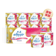 PLUS会员：elleair 大王爱璐儿 卷纸 4层200节*10卷 柔软亲肤型*3件