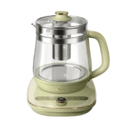 小熊（Bear） 养生壶煮茶器电水壶恒温电热水壶保温煮花茶壶燕窝炖盅壶智能烧水壶1.8L 带炖盅 1.8L炖盅+滤网+蛋架