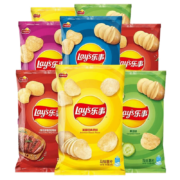 乐事（Lay's） 薯片40g袋装办公室休闲零食膨化食品单袋小吃 清爽黄瓜味40g