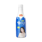欢乐家 生榨椰子汁 新鲜果肉型植物蛋白饮料大瓶椰奶椰汁 酒席婚宴饮品 大瓶整箱 1L*2