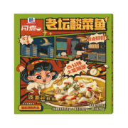 味好美（McCormicK） 老坛酸菜鱼预制菜快手菜懒人菜液氮锁鲜鲜活黑鱼片快速吃大菜 老坛酸菜鱼270g*4盒