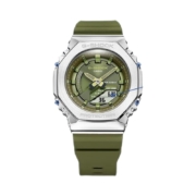 CASIO卡西欧金属八角农家橡树小钢炮时尚百搭石英男表GM-S2100-3A