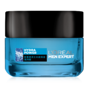 欧莱雅（LOREAL）男士水能玻尿酸1000倍锁水高保湿强润霜50ml(男士面霜补水)