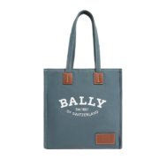 巴利（BALLY）女士蓝色织物托特包 CRYSTALIA.ST 27 6236964