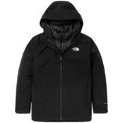 【经典款】北面FUTURELIGHT冲锋衣男羽绒内胆三合一TheNorthFace户外防风防水外套 JK3/黑色 L/175