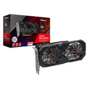 华擎（ASRock） AMD RX6600/RX6650 XT 8G 电竞游戏显卡 RX6500XT PGD 4GO幻影电竞