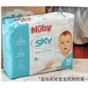 Nuby 努比 纸尿裤 L30片￥25.00 1.8折