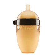 世喜奶瓶 婴儿断奶奶瓶 宝宝奶瓶奶嘴（3-7个月）宽口径硅胶奶瓶240ml