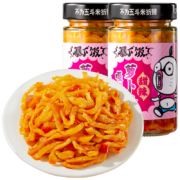 京东特价APP、需购券：吉香居 嘎嘣脆萝卜条 200g*2瓶