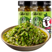 吉香居 暴下饭辣椒酱 选用新鲜四川二荆条 烧椒酱(炭烧味)200g*2瓶