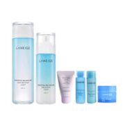 LANEIGE 兰芝 水衡清盈套装（水200ml+25ml+乳120ml+25ml+面膜15ml+隔离10ml）