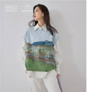 DUIBAI 对白 梵高博物馆联名 女式针织背心 CDB008R