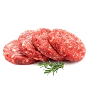 PLUS会员：玺宴 国产安格斯调味牛肉饼 100g*4片*5件