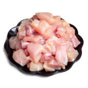 同德义利白羽鸡鸡腿肉丁1kg/袋 圈养鸡腿肉块宫保鸡丁辣子鸡丁清真食品