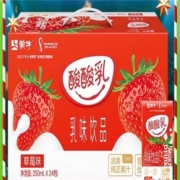 88vip:蒙牛 酸酸乳 草莓味乳味饮品250ml*24盒*3件