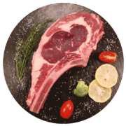 恒都 国产战斧原切牛排 600g/袋 2片 冷冻 谷饲牛肉