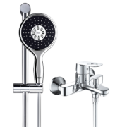 高仪（GROHE）德国高仪浴缸龙头花洒淋浴喷头套装 按键出水-11种组合出水