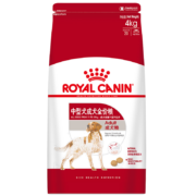 皇家狗粮 成犬狗粮 犬粮 中型犬 M25 通用粮 12月以上 4KG 边牧柯基哈士奇提高抵抗力 高消化性