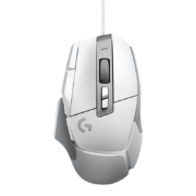 PLUS会员：logitech 罗技 G502 X有线游戏鼠标 25600DPI 白色