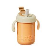 YeeHoO 英氏 儿童水杯 热带橙 400ml
