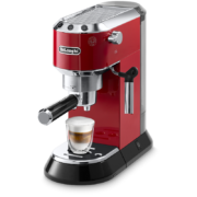 德龙（Delonghi）咖啡机 半自动咖啡机 意式浓缩 家用 泵压式 EC680.R 红色