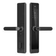 TCL 指纹锁智能门锁防盗智能锁家用密码锁入户门电子锁NFC木门锁L9 青春单机款K7L【自带门铃】