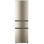海尔（Haier）冰箱 218升独立三门三温区 中门软冷冻 低温补偿 家用节能省电直冷小冰箱  BCD-218STPS