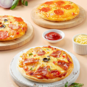 绝世 速冻披萨套餐 180g*5份 赠滚刀