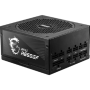 微星(MSI)额定650W全模组电脑电源（80PLUS金牌/支持RTX3060/3070/十年保障/全日系电容)MPG A650GF