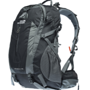 埃尔蒙特ALPINT MOUNTAIN 登山包双肩包附带防雨罩50L 610-025 黑色