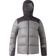 迪卡侬（DECATHLON）羽绒服男户外短款男士零下加厚外套面包服蓬松FOR1 铅灰色 L