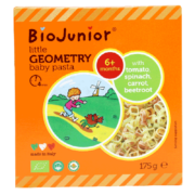 碧欧奇 (Biojunior)意大利进口 婴幼儿双有机辅食意面 小几何面 175g